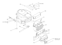 Page H Diagram and Parts List for 13AU604H401 2000 Yard Man Lawn Tractor